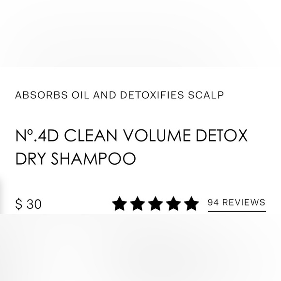 2/$30 Olaplex Product No. 4D Clean Volume Detox Dry Shampoo - Picture 6 of 11